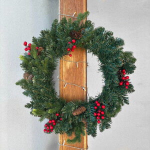 Natural Pine Wreath 60cm